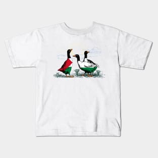 Palestine Geese Kids T-Shirt